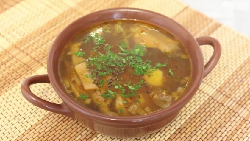 80e1ac1e158ee08251d26c4d9bb1c0fc Грибний суп з сушених білих грибів: з картоплею, з мясом, як зварити, класичний рецепт покроково