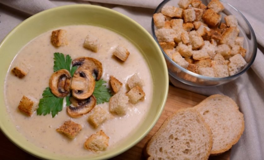 a55a820abb707b685378ba70e32e91a6 Як приготувати суп пюре з грибами і картоплею, простий і смачний покроковий рецепт з фото