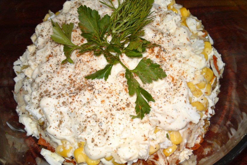 affb5a0acb2babc813d81060474b7c76 Салат з солоними груздями: рецепти приготування з картоплею і огірком, з куркою, салати «Росолье» і «Вогник»