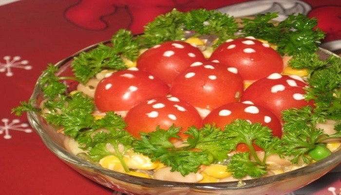 33a2c02e35455414d5662e34d8549502 Дуже смачний грибний салат — найпростіші рецепти, пальчики оближеш