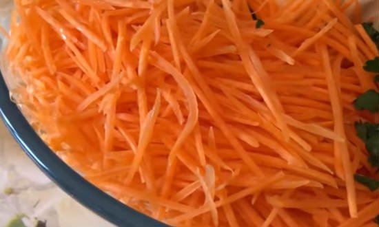 87babbced28f8ef8d3115421a78ee883 Салат з цвітної капусти по корейськи з морквою — дуже смачні рецепти приготування