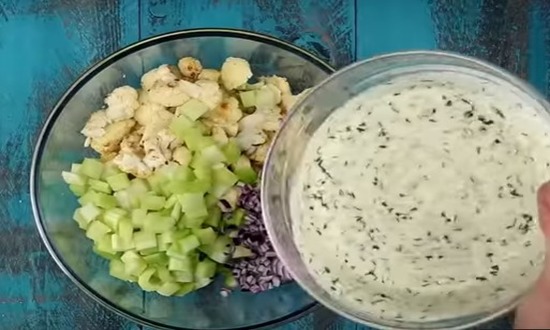  Салат з цвітної капусти з яйцем — 7 рецептів дуже смачних салатів
