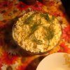 0eafa33c617451e3392083585eeff19d Салат «Мімоза» з горбушею: класичний покроковий рецепт з фото, як приготувати з картоплею і консервованою рибою, з вершковим маслом та сиром