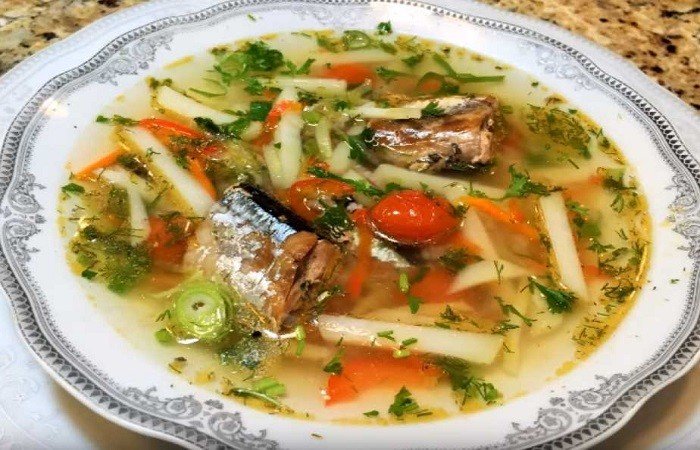 72cf799e1541466702bdddb88f3b6e0f Суп з консервованої сайри — рецепти приготування смачного рибного супу з картоплею