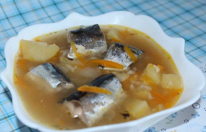 8d992df22d2686a2103052ade29e5b85 Суп з консервованої сайри — рецепти приготування смачного рибного супу з картоплею
