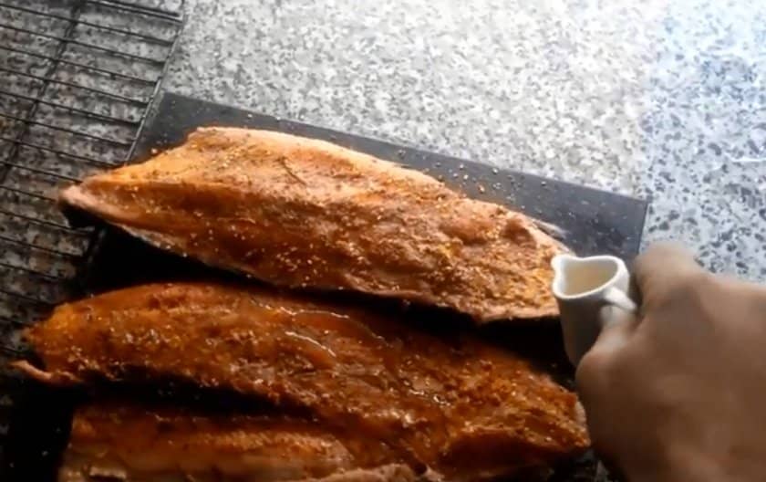 df971e3bf00895a98d4e6227036d808a Шашлик з горбуші: як замаринувати для приготування на решітці, рецепти з фото, як приготувати у фользі на барбекю, риба в духовці на шпажках