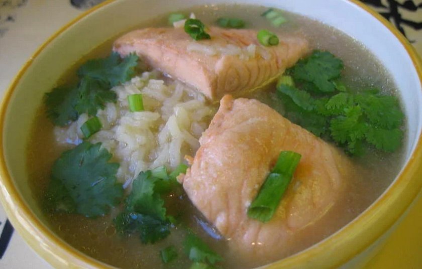 fce3a97c0b27174bff48b541187e932f Рибний суп з горбуші: як зварити з картоплею і перловкою, покрокові рецепти з фото, скільки потрібно варити, як приготувати з свіжої і свіжомороженої