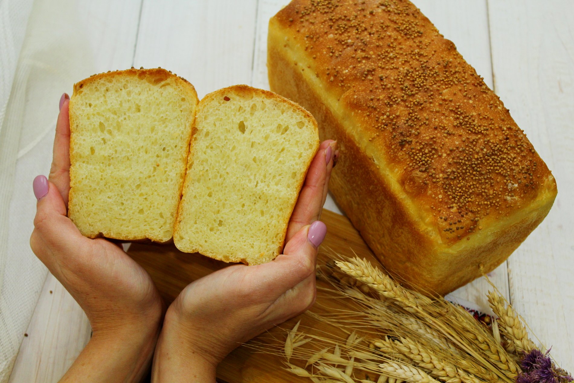 Хлеб в духовке кирпичики рецепт